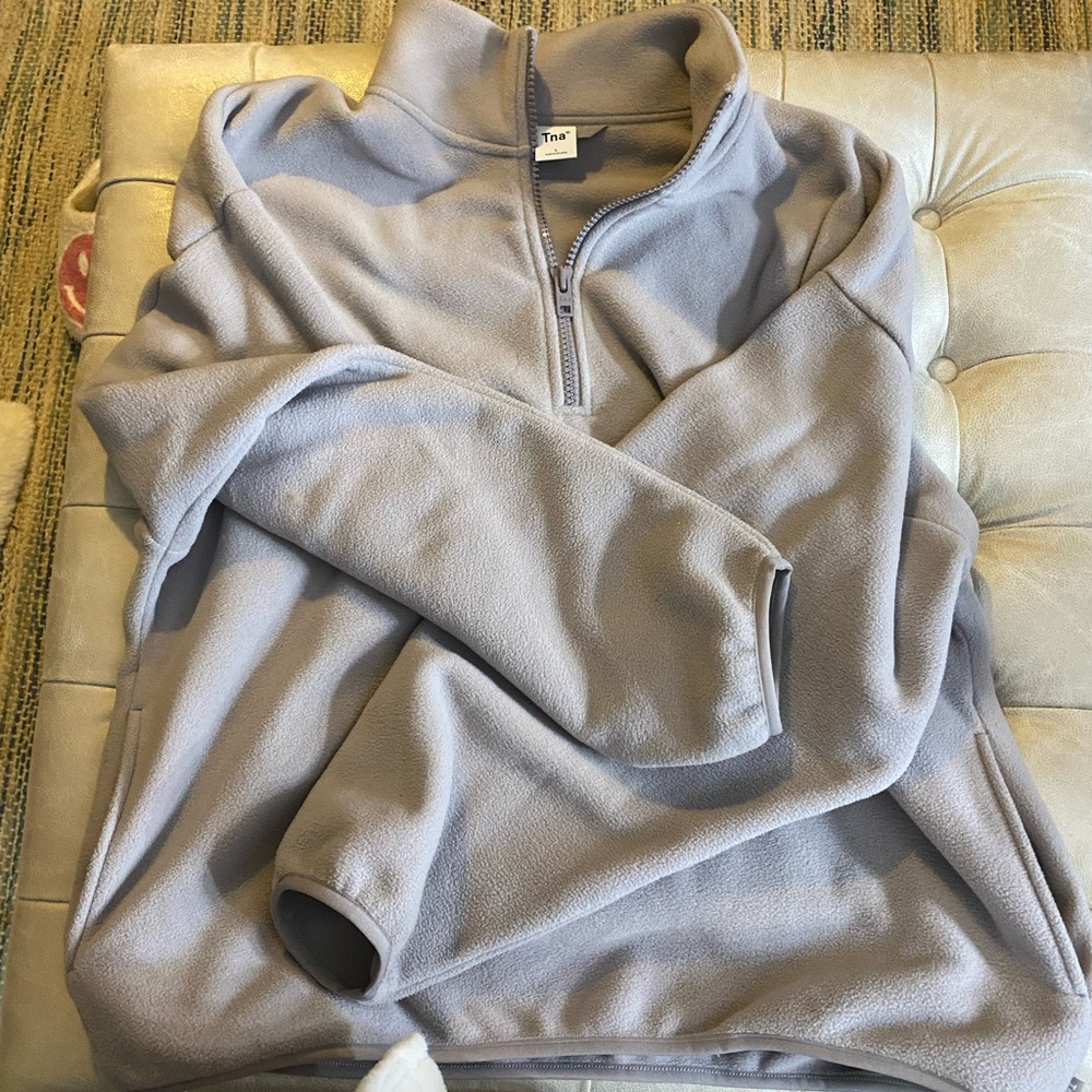 TNA fleece pullover